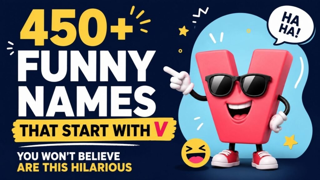 450+ Funny Names That Start With V You Won’t Believe Are This Hilarious