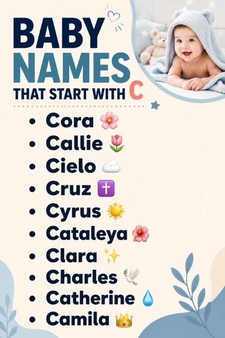 Baby Names That Start With C
