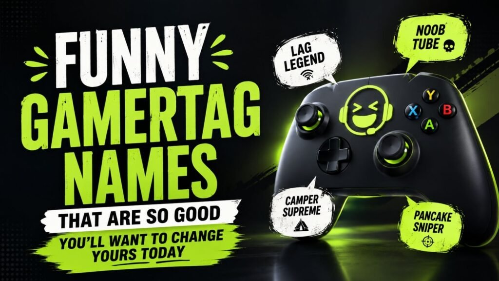 Funny Gamertag Names That Are So Good You’ll Want to Change Yours Today