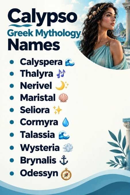 Calypso Greek Mythology Names