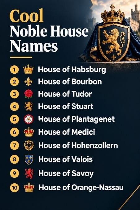 Cool Noble House Names