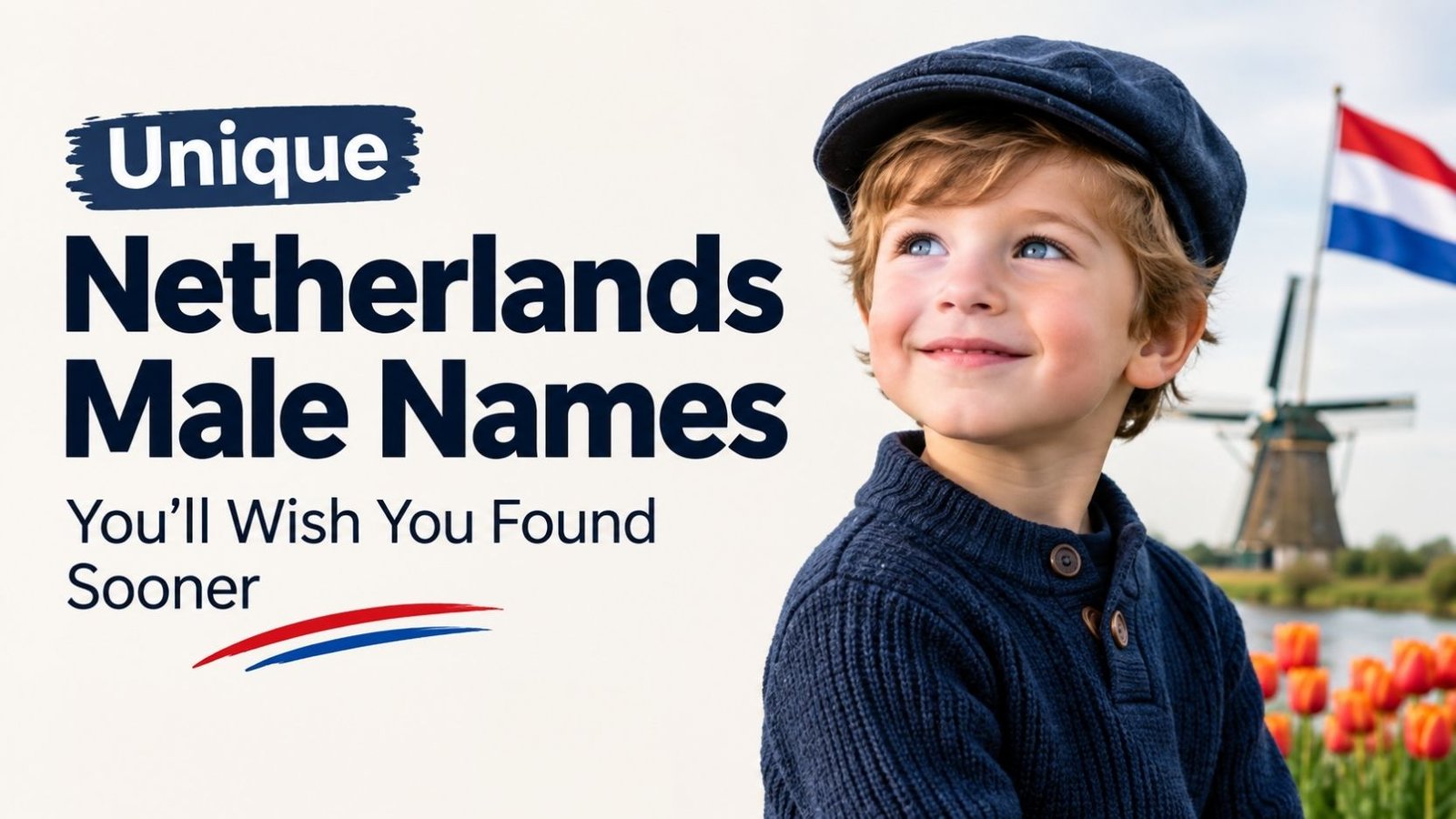 Unique Netherlands Male Names You’ll Wish You Found Sooner