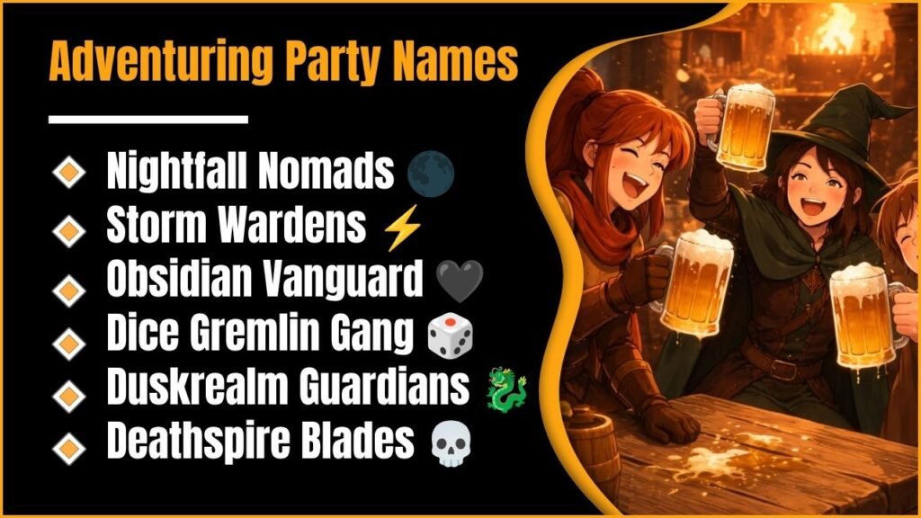 Adventuring Party Names: 647+ Ideas For Every Kind Of Campaign
