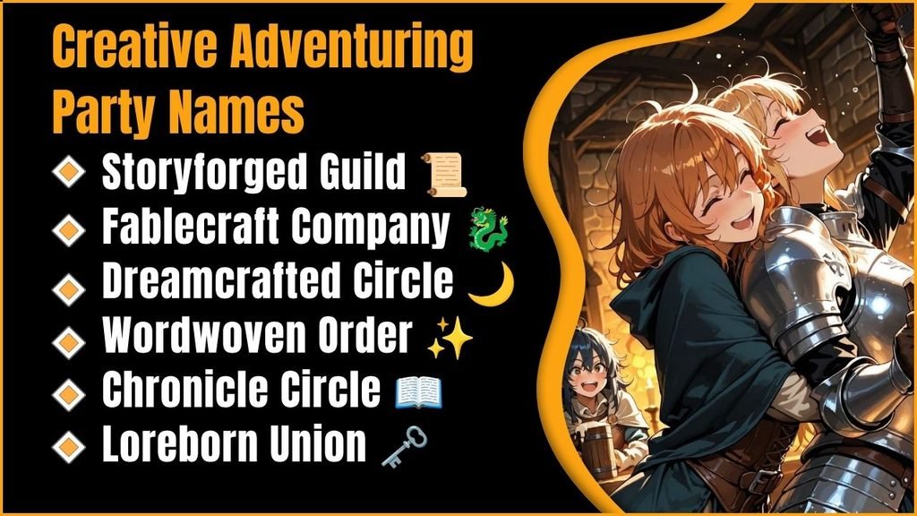 Creative Adventuring Party Names