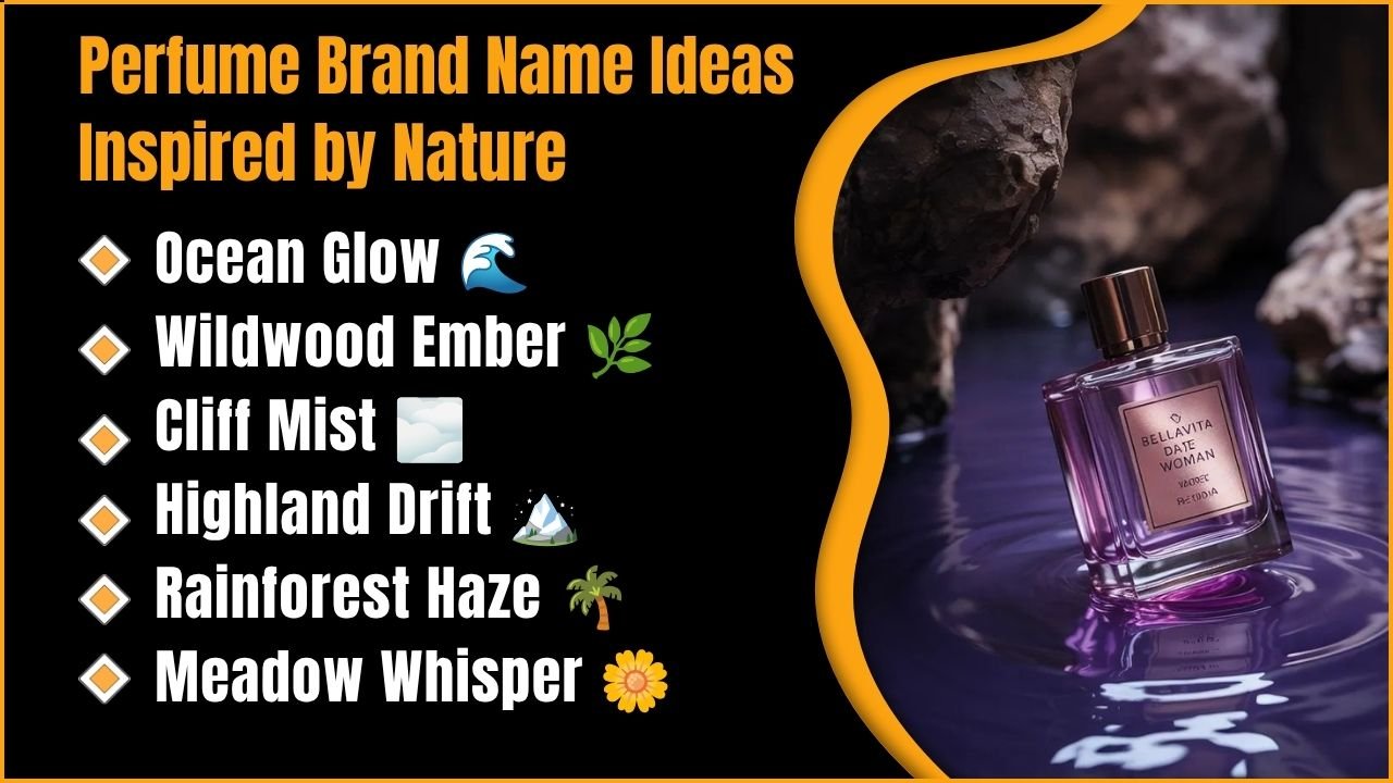 Perfume Brand Name Ideas Inspired by Nature