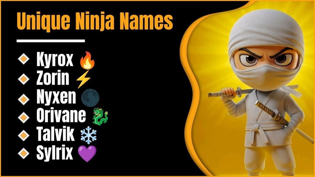 Unique Ninja Names
