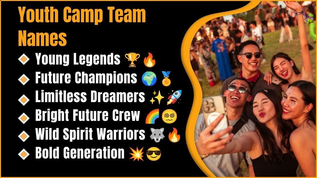 Youth Camp Team Names